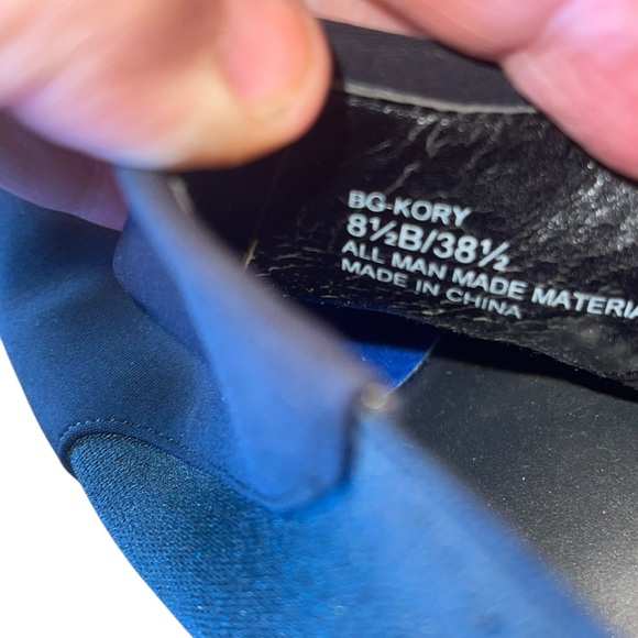 BCB Girls Women’s Ankle Boot Pointed Toe 4” Kitten Heel Black Ankle Bootie 8 1/2 - Picture 7 of 8